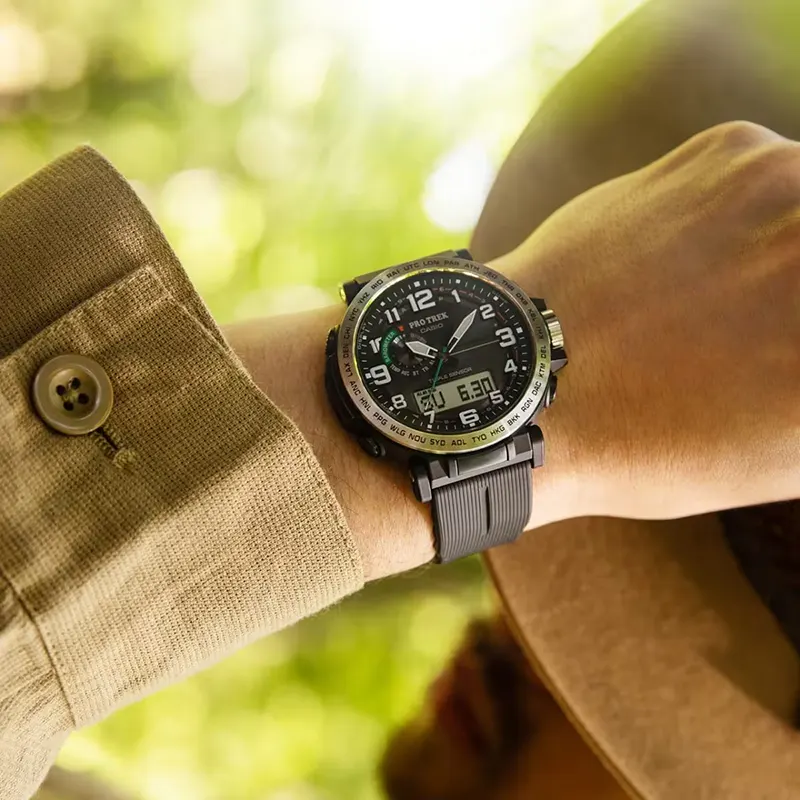 Casio PRO TREK Tough Solar Outdoor Men's Watch- PRG-601-1DR